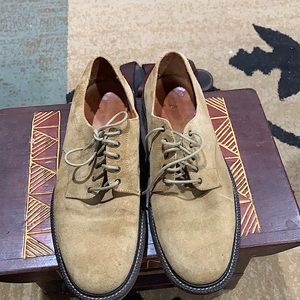 J Crew suede loafers. Lightly used. Size 10